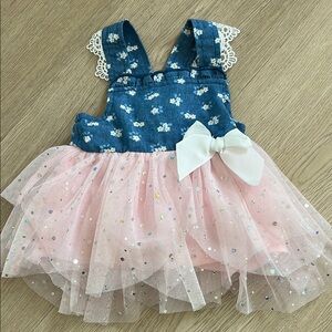 Floral Tutu Dress 6-9m